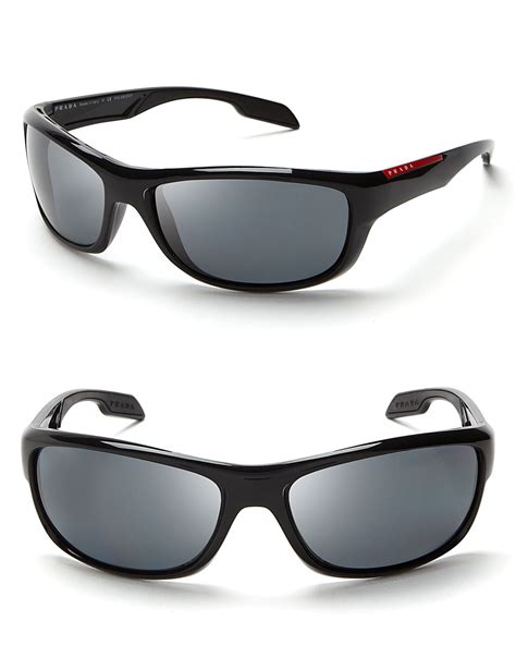 prada men's polarised sunglasses